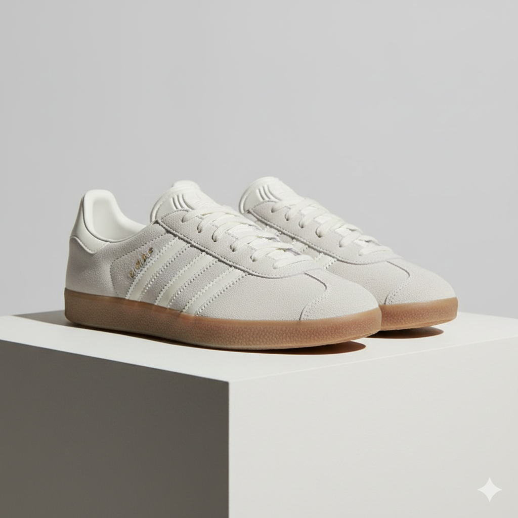 Adidas Gazelle White